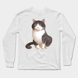 Badger the Happy Cat Long Sleeve T-Shirt